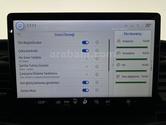 otomobil Ford Transit 350 L Duratorq Çİft Kabin