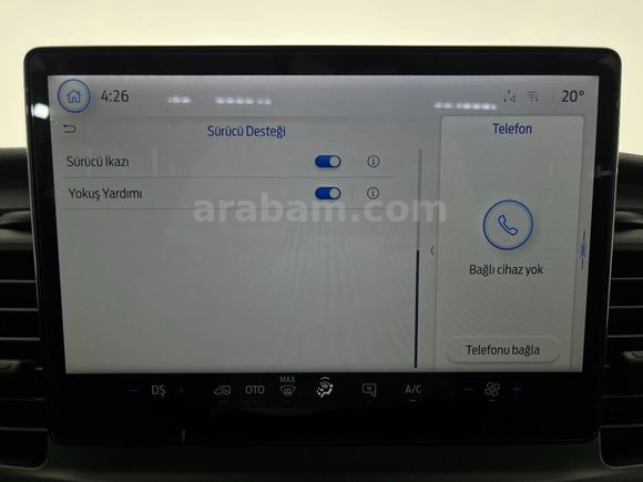 otomobil Ford Transit 350 L Duratorq Çİft Kabin