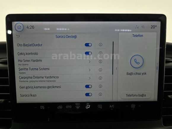 otomobil Ford Transit 350 L Duratorq Çİft Kabin
