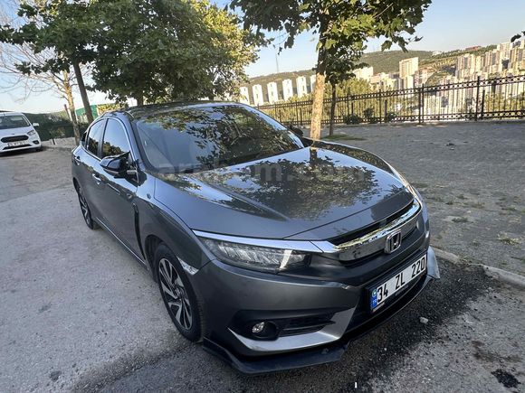 MEMURDAN TEMİZ 2017 MODEL HONDA CİVİC  - EN DOLU PAKET !!