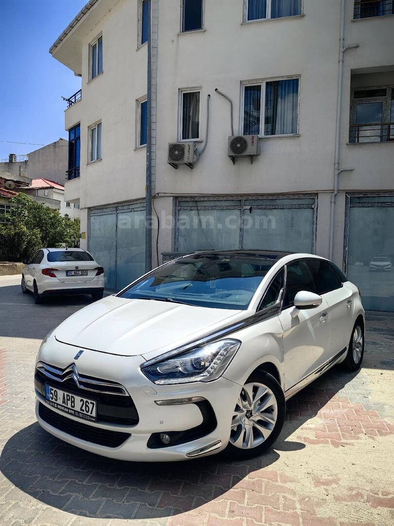 Sahibinden DS Automobiles DS5 1.6 e-HDi DSport 2012 Model Tekirdağ 270.000 km Beyaz 1