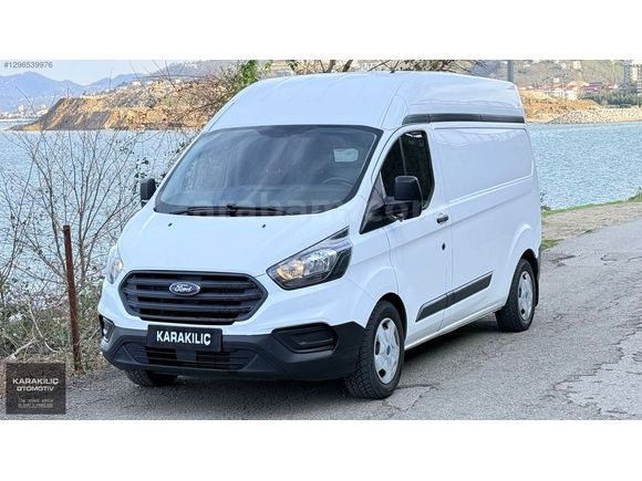 2020 FORD CUSTOM 340L 130 HP YÜKSEK TAVAN HATASIZ KLİMALI