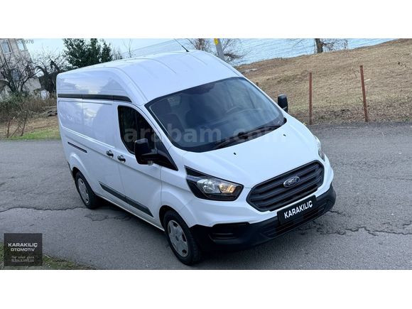 2020 FORD CUSTOM 340L 130 HP YÜKSEK TAVAN HATASIZ KLİMALI