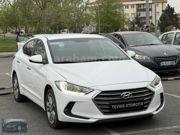 TEVHİD'DEN 2016 ELANTRA 85 BİN'KMDE FULL K.KARTA 12 TAKSİT