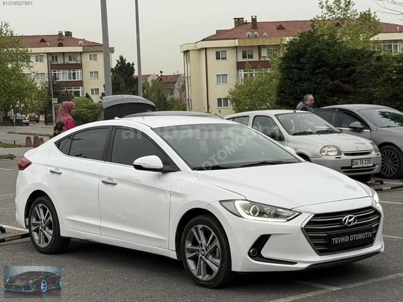 TEVHİD'DEN 2016 ELANTRA 85 BİN'KMDE FULL K.KARTA 12 TAKSİT