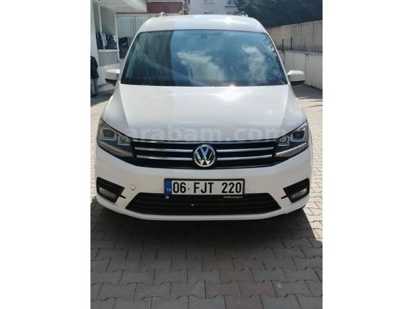 Sahibinden Volkswagen Caddy 2.0 TDI Exclusive 2017 Model Ankara