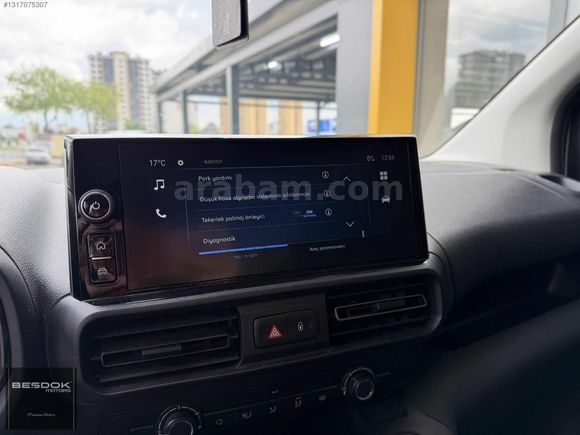 BEŞDOK MOTORS / 2025 OPEL COMBO 1.5D ESSENTİAL ÇELİKJANT/HATASIZ