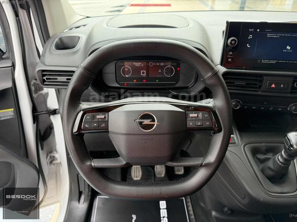 BEŞDOK MOTORS / 2025 OPEL COMBO 1.5D ESSENTİAL ÇELİKJANT/HATASIZ