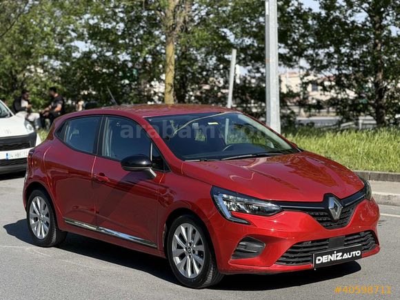 BOYASIZ 2022 KIRMIZI CLIO TOUCH OTOMATİK ÇELİK JANT GERİ GÖRÜŞ
