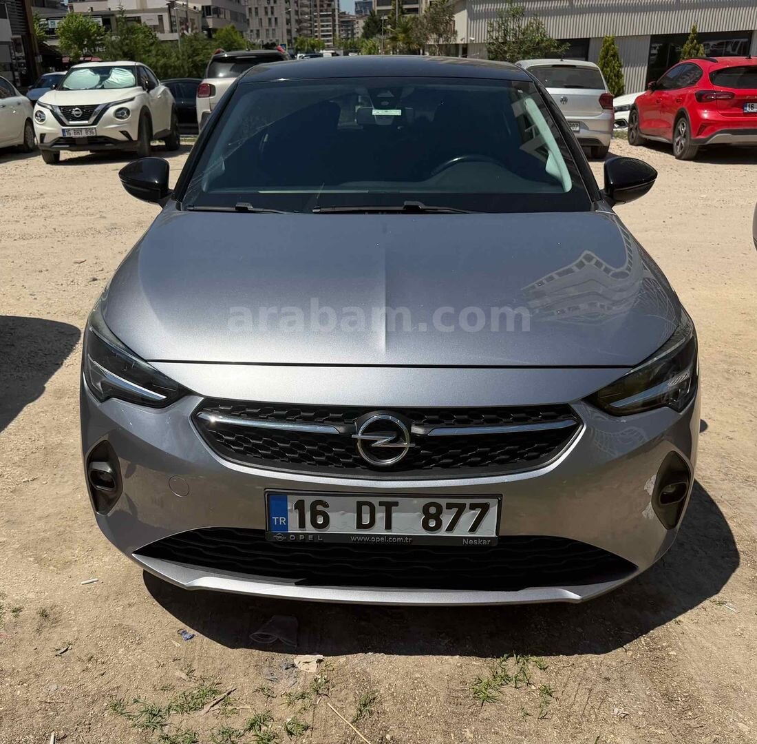 Sahibinden Opel Corsa 1.2 T Edition 2021 Model Bursa 80.000 km Gri (metalik) 1