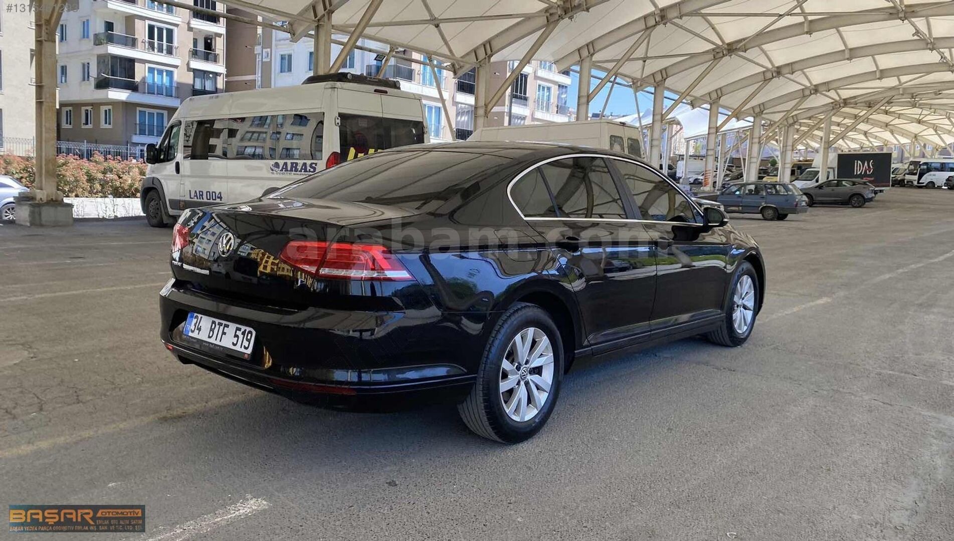 Galeriden Volkswagen Passat 1.4 TSi BlueMotion Trendline 2018 Model İstanbul 92.000 km Siyah 3