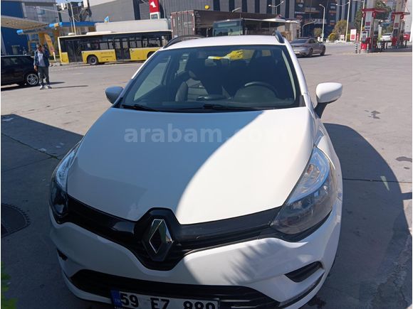 Sahibinden Renault Clio 1.5 dCi SportTourer Joy 2017 Model İstanbul 132.000 km Beyaz