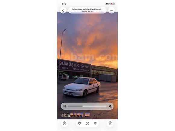 Sahibinden Ford Escort 1.6 CL 1998 Model 