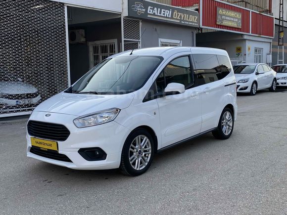 ÖZYILDIZdan 2022 model Ford Tourneo Courier 1.5 TDCi Journey Titanium OTOMOBİL RUHSATLI 