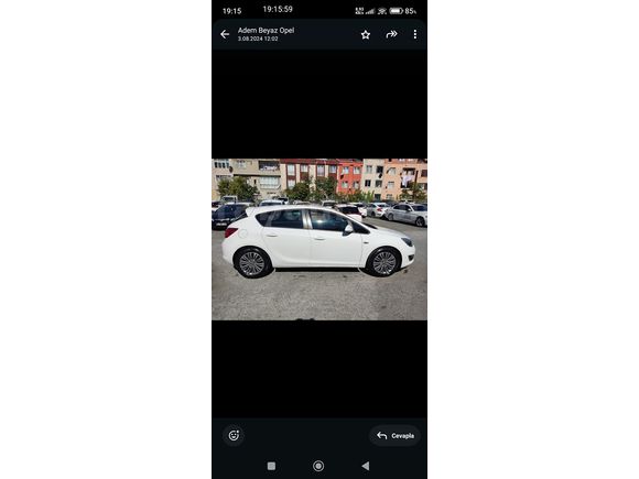 Sahibinden Opel Astra 1.3 CDTI Active 2013 Model  118000 km Beyaz