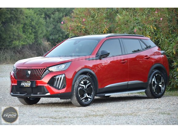 Zerde Garage 2025 Peugeot 2008 Allure Cam Tavan Boyasız 12.500Km