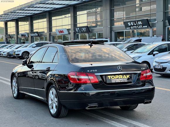TOPRAK AUTO DAN I EMSALSİZ KONDİSYONDA E250 CDI PREMİUM