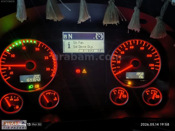 2014 MODEL MAN TGS 18.400 ADR'Lİ KLİMALI