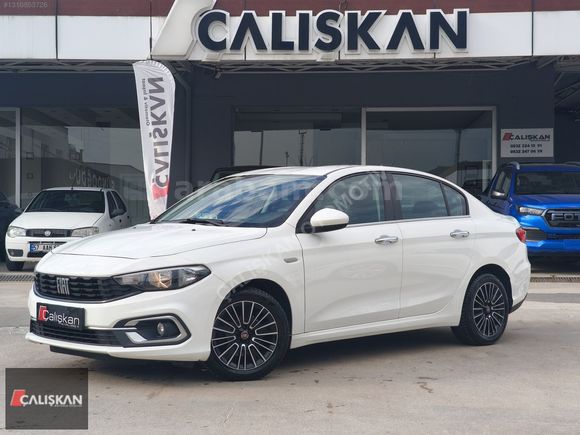 ÇALIŞKAN'DAN HATASIZ 2022 FİAT EGEA EASY PLUS KREDİ KART 12 TKST