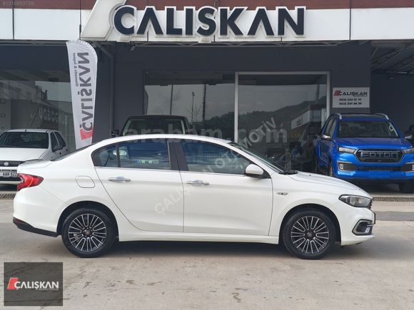 ÇALIŞKAN'DAN HATASIZ 2022 FİAT EGEA EASY PLUS KREDİ KART 12 TKST