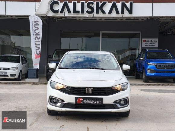 ÇALIŞKAN'DAN HATASIZ 2022 FİAT EGEA EASY PLUS KREDİ KART 12 TKST