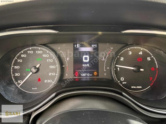 SARI OTOMOTİV'DEN HATASIZ FİAT EGEA 1.4 FİRE EASY PLUS LPG