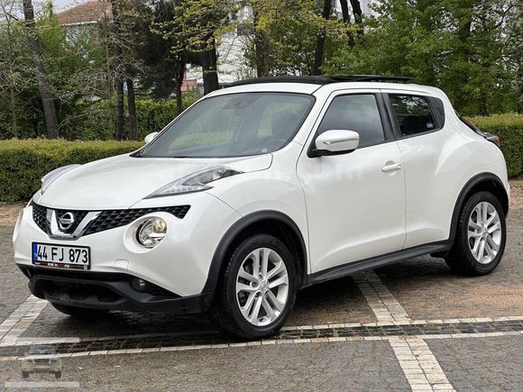 ! 61.000 KM !-NİSSAN JUKE-OTOMATİK-SKYPACK-SUNROOF-SEDEFLİ BEYAZ