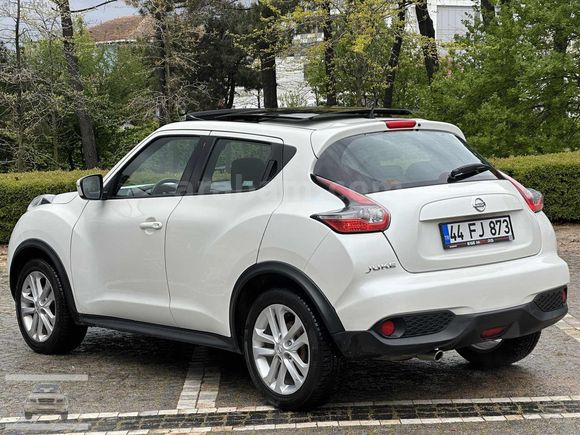 ! 61.000 KM !-NİSSAN JUKE-OTOMATİK-SKYPACK-SUNROOF-SEDEFLİ BEYAZ