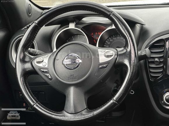 ! 61.000 KM !-NİSSAN JUKE-OTOMATİK-SKYPACK-SUNROOF-SEDEFLİ BEYAZ