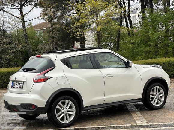 ! 61.000 KM !-NİSSAN JUKE-OTOMATİK-SKYPACK-SUNROOF-SEDEFLİ BEYAZ
