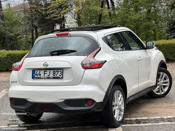 ! 61.000 KM !-NİSSAN JUKE-OTOMATİK-SKYPACK-SUNROOF-SEDEFLİ BEYAZ