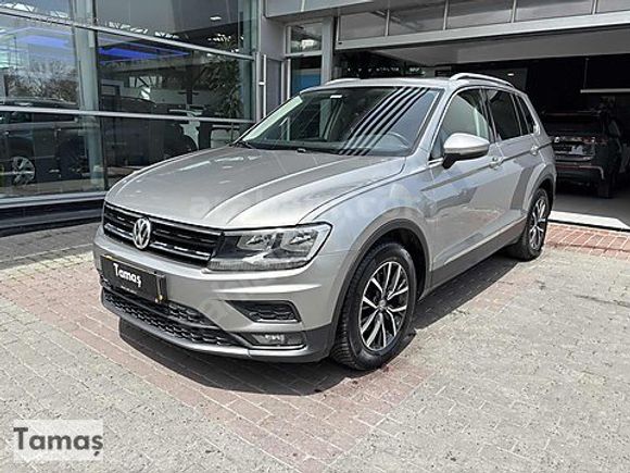 VW bayii TAMAŞ 2018 Tiguan 1.4TSİ comfortline 125HP DSG CAM TVN