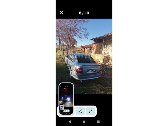 Sahibinden Opel Vectra 2.0 CD 2000 Model  300.000 km Mavi