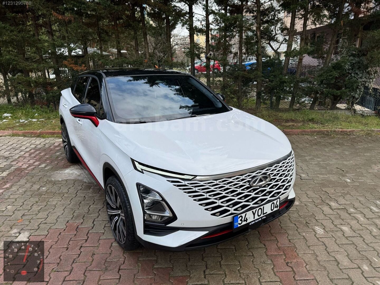 Galeriden Chery Omoda 5 1.6 T-GDI Excellent 2023 Model İstanbul 35.000 km Beyaz 1