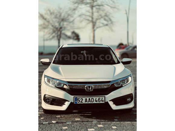 Sahibinden Honda Civic 1.6i VTEC Elegance 2017 Model Ordu 84.000 km Beyaz