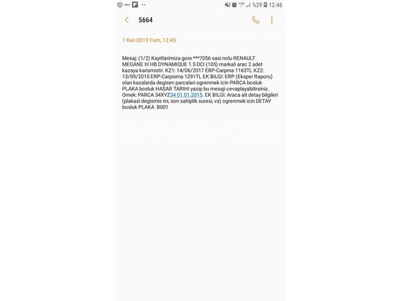 Sahibinden Renault Megane 1.5 dCi Dynamique 2009 Model