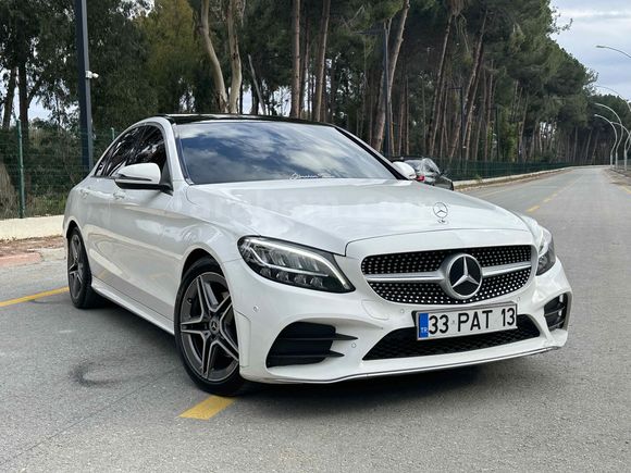 Sahibinden Mercedes - Benz C 200 D AMG 2021 Model  128.500 km Beyaz