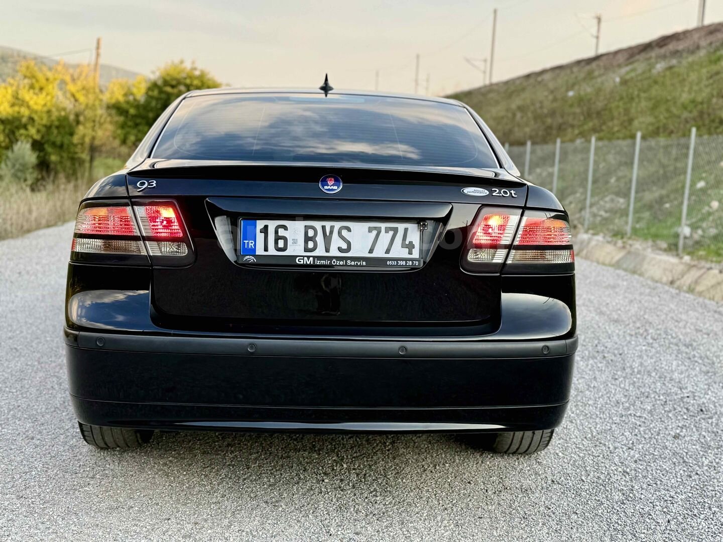 Sahibinden Saab 9-3 2.0 Turbo Vector 2004 Model Bursa 357.000 km Siyah 6