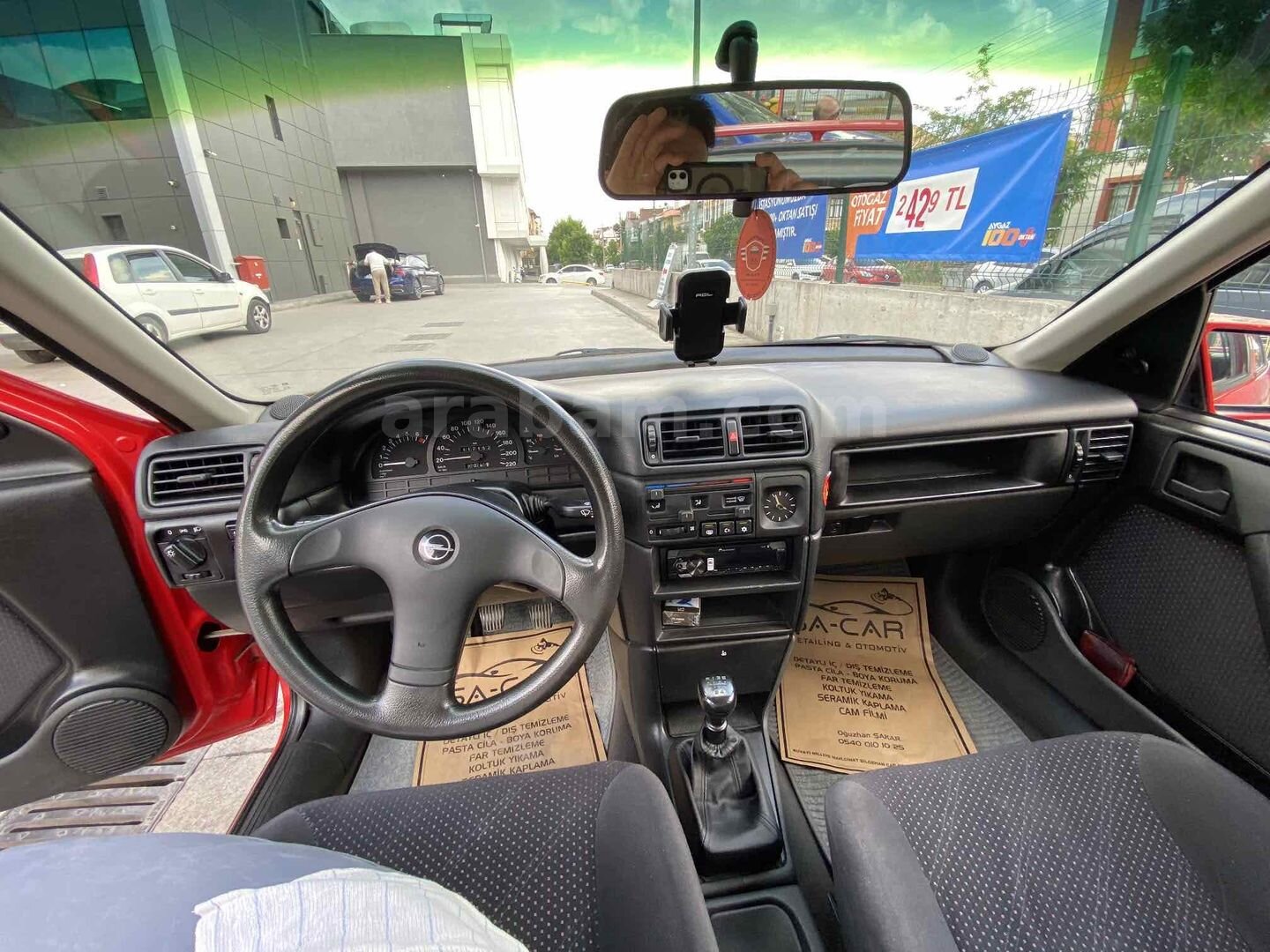 Sahibinden Opel Vectra 2.0 GL 1993 Model Balıkesir 134.000 km Kırmızı 7