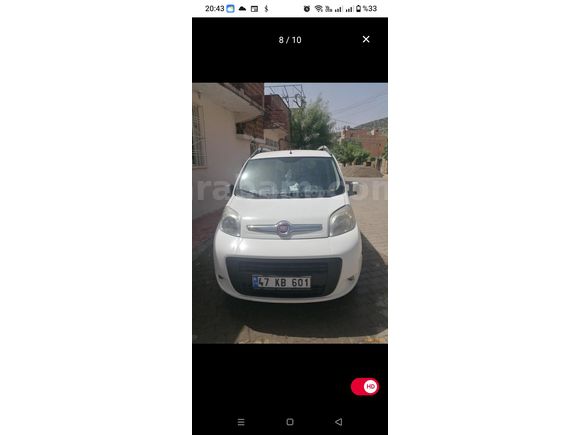 Sahibinden Fiat Fiorino Combi 1.3 Multijet Emotion 2015 Model  285.000 km Beyaz