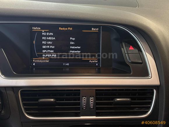 | UNIQ AUTO |2015 AUDI A4 2.0TDI LEDFAR ÇİFT B.KLİMA Y.SERVİS