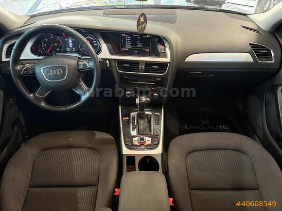 | UNIQ AUTO |2015 AUDI A4 2.0TDI LEDFAR ÇİFT B.KLİMA Y.SERVİS