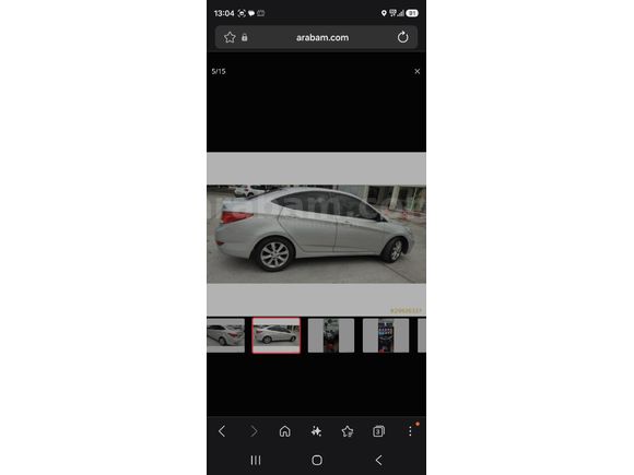 Sahibinden Hyundai Accent Blue 1.6 CRDI Prime 2013 Model Ankara