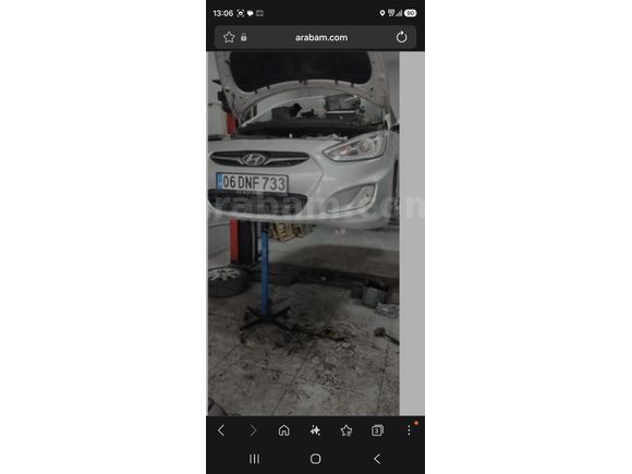 Sahibinden Hyundai Accent Blue 1.6 CRDI Prime 2013 Model Ankara