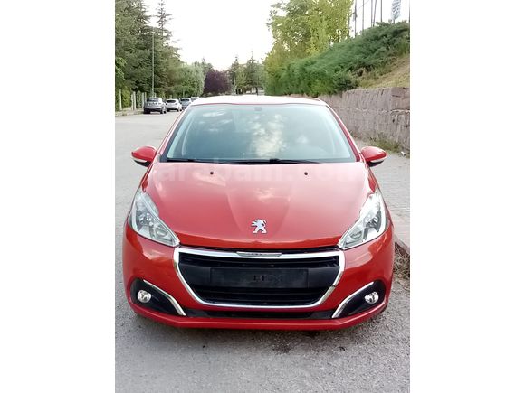 2018 ÇIKIŞLI_PEUGEOT 208_1.6 HDI ACTIVE_MARS TURUNCU