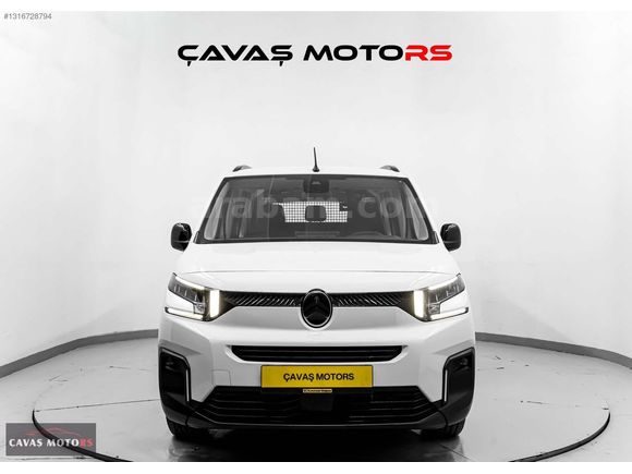 CAVAS MOTORS 2025 CİTRÖEN BERLİNGO 1.5 YOU %20 FATURA+BOYASIZ