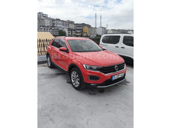 Sahibinden Volkswagen T-Roc 1.5 TSI Highline 2021 Model  16500 km Kırmızı