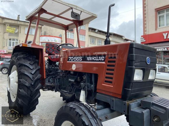 2003 NEWHOLLAND 70-56 2WD TENTELİ GRİ GÖVDE TAPALI AĞCAOĞLU