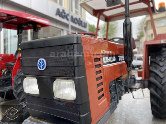 2003 NEWHOLLAND 70-56 2WD TENTELİ GRİ GÖVDE TAPALI AĞCAOĞLU