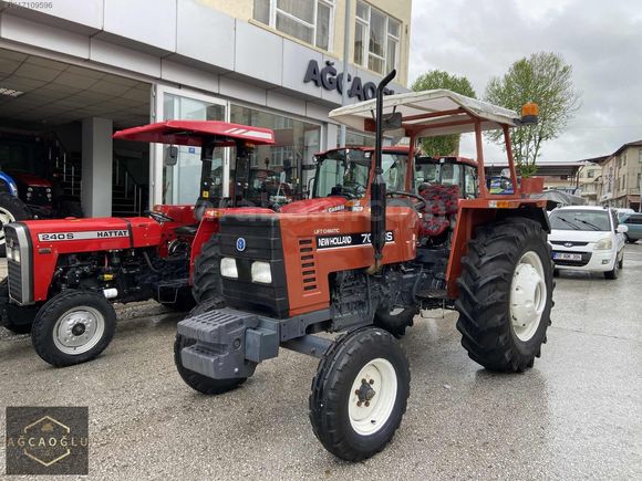 2003 NEWHOLLAND 70-56 2WD TENTELİ GRİ GÖVDE TAPALI AĞCAOĞLU